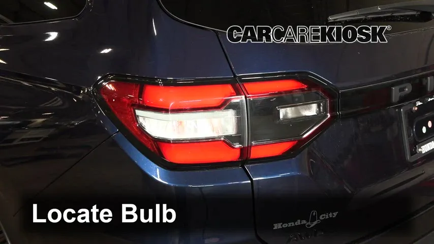 2023 Honda Pilot Sport 3.5L V6 Luces Luz de reversa (reemplazar foco)